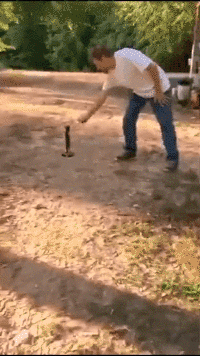 |搞笑GIF：世界上最可怕的荡秋千，给钱我都不去