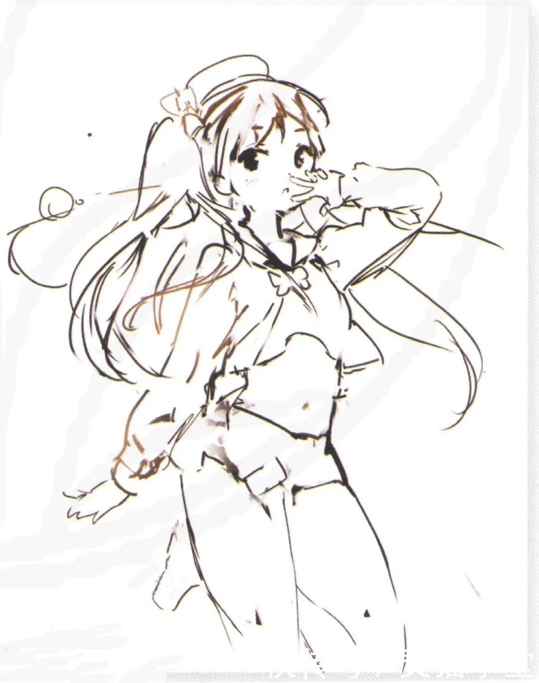 板绘新手入门教程!SAI的线稿绘制及蒙版绘画画法技巧!