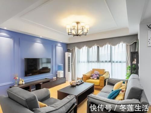 四方形|客厅不要傻傻装电视墙了,聪明人更爱这种设计,省钱好看又大气