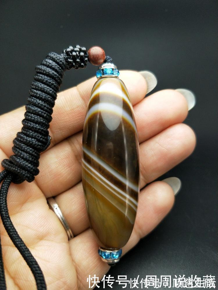 缠丝!别一听见玛瑙就感觉是廉价之物,玛瑙在古珠文化里的地位