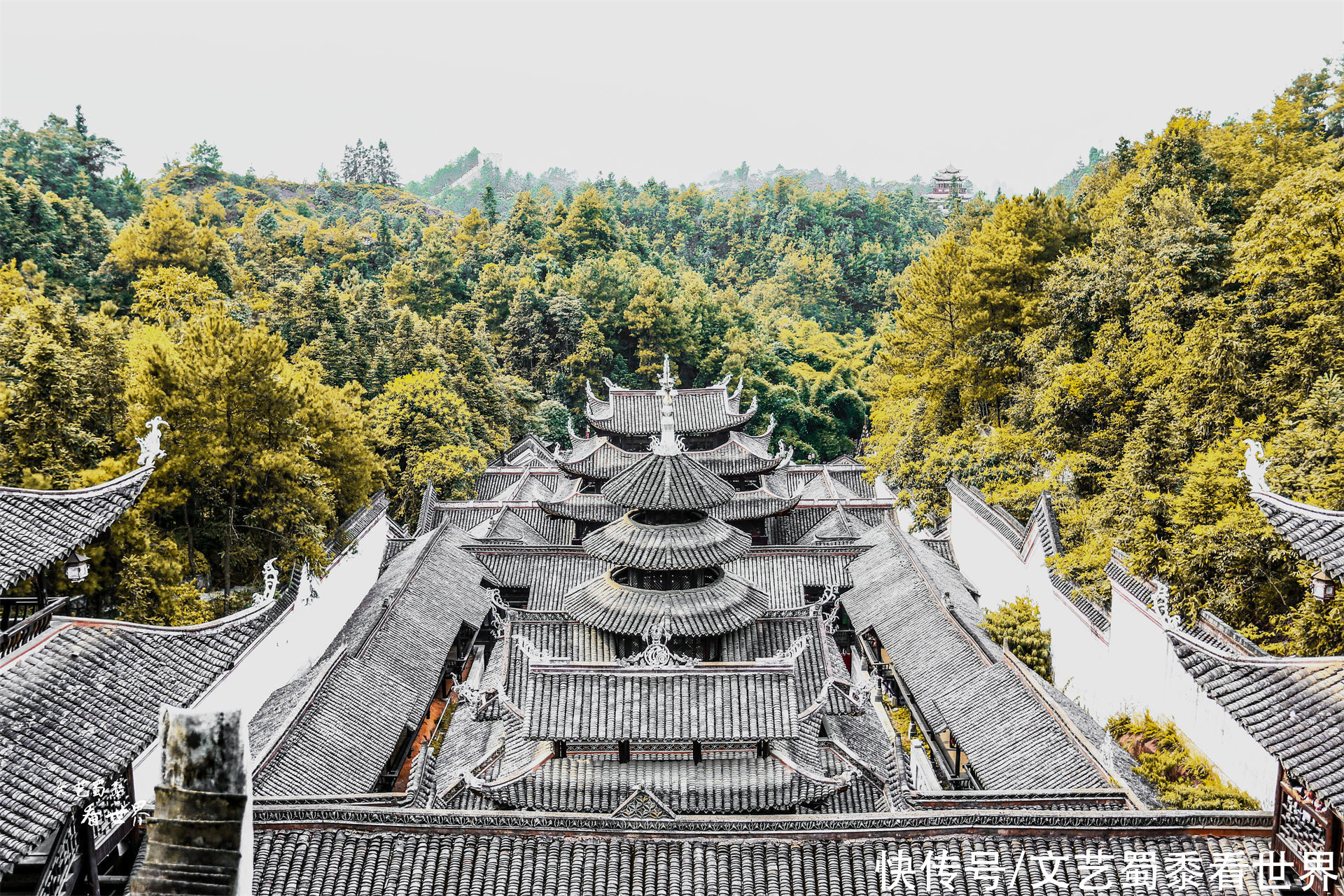 夏天|虽在重庆武汉两大火炉中间，夏天平均温度只有20°，堪比人间仙境