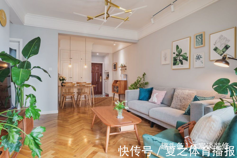 收纳|真的被她家给迷住了,全屋温暖大方,到处被绿植环绕,清新又自然