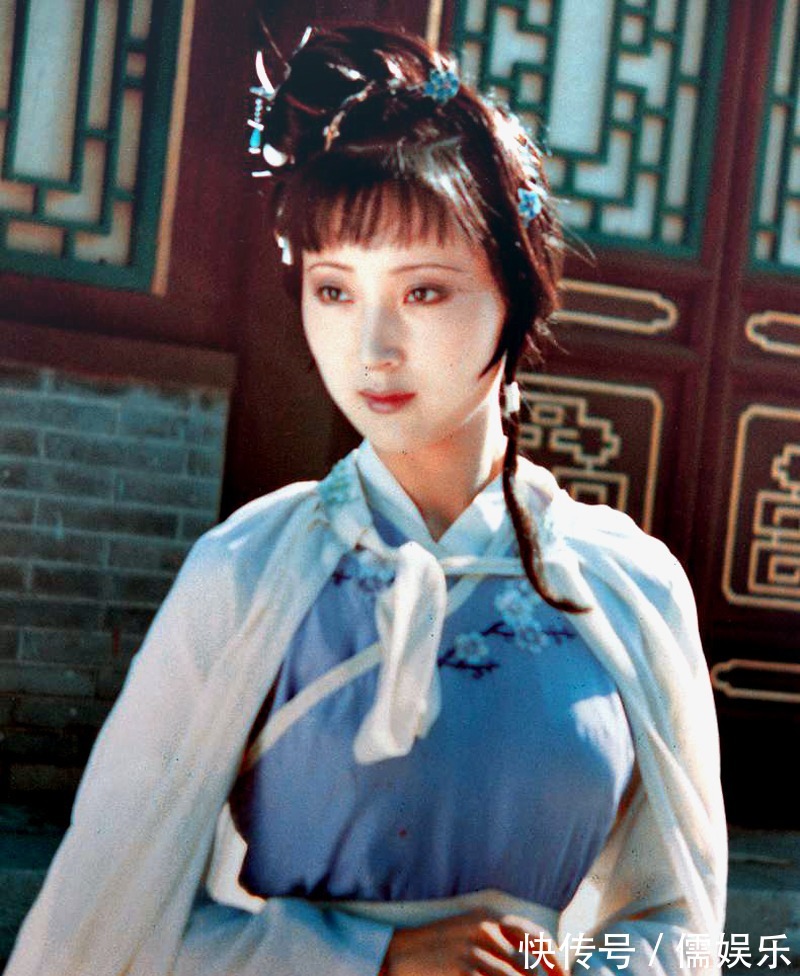 黛玉@陈晓旭,13张红楼梦剧照,真正的古典美人,天上掉下来的林妹妹