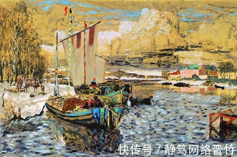 康斯坦丁|俄罗斯印象派画家,康斯坦丁诺维奇加勒巴多夫,油画作品欣赏