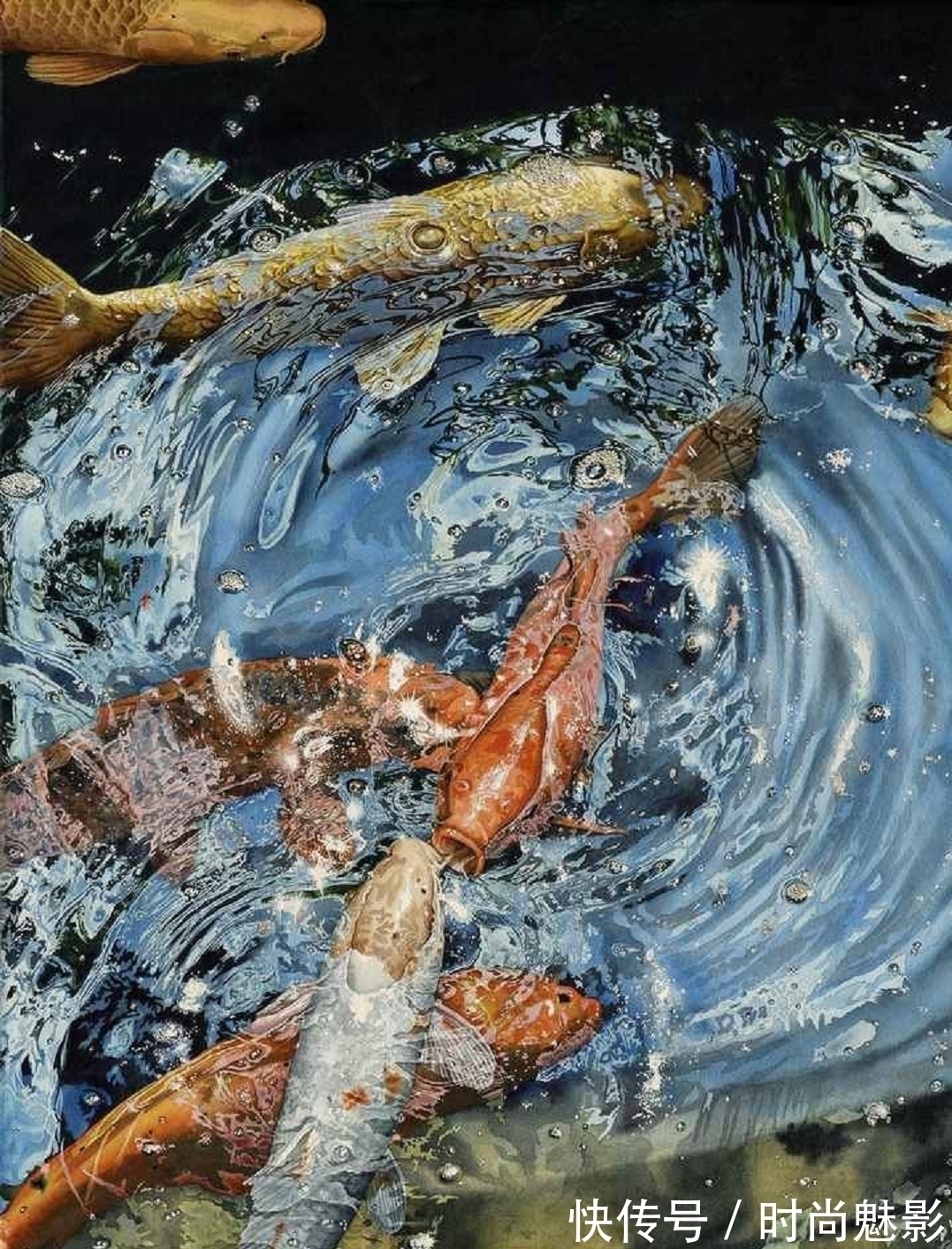 超写实艺术&笔下生幻境,水彩也疯狂——斯塔琴科令人赞叹的超写实艺术