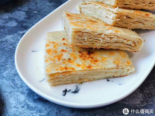外酥|猪肉千层饼详细教程，外酥里嫩层次多，吃着真解馋