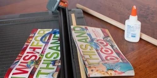 废纸|变废为宝用废纸做纸篮子,送给孩子做收纳,纸艺手工附3款教程