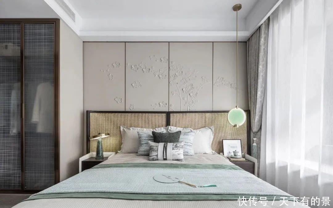 装修|越来越多人装修选择中式风，像她的165㎡之家，入户就是诗意