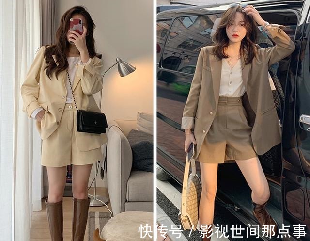 西装外套 初秋外套穿搭公式!照着穿,超时髦!