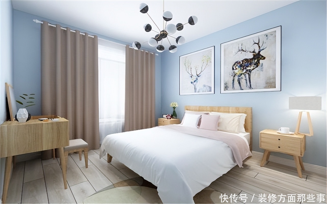 北欧风格|65平北欧风格小户型装修,超温馨的两室一厅,生活就是这么简单!