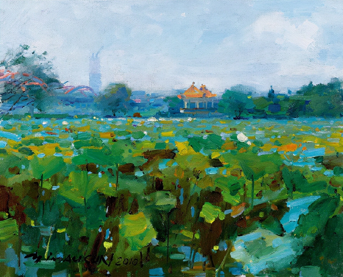 油画！冉茂芹油画 作品欣赏