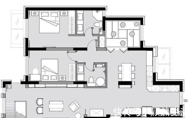 电视墙|有一种美，叫做新中式！145㎡新房打造的极简又高级！爱了！