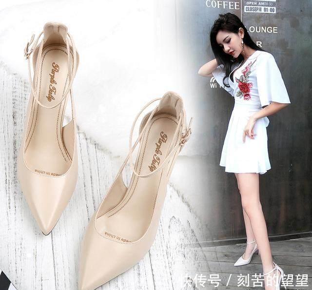 高跟单鞋 简约又不失个性,走路不累脚,让你爱上高跟鞋