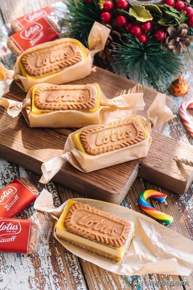 教你做焦糖曲奇芝士蛋糕，外酥里嫩，入口即化