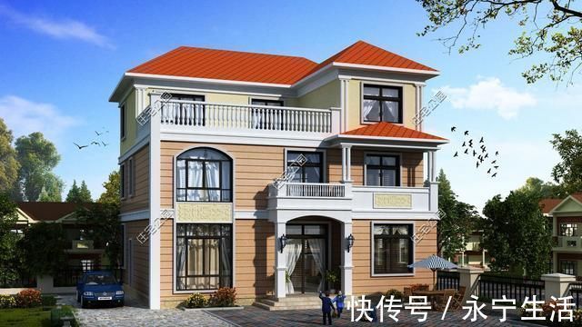 建筑|农村建房没有堂屋，那还怎么住人8套带堂屋户型30万就能盖