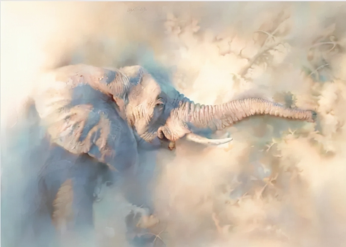 非洲#异域奇境、恍如隔世,艺术家迪兰·斯科特·皮尔斯的水彩画