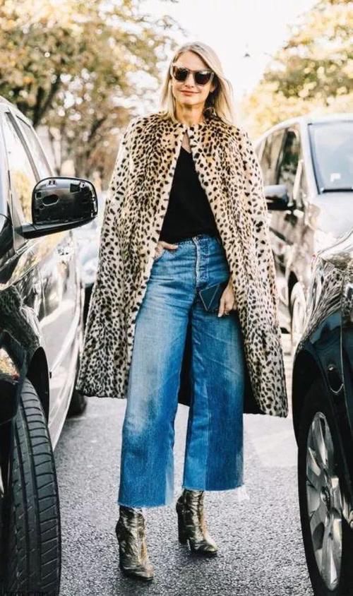 大衣阔腿裤，永不过时的高级