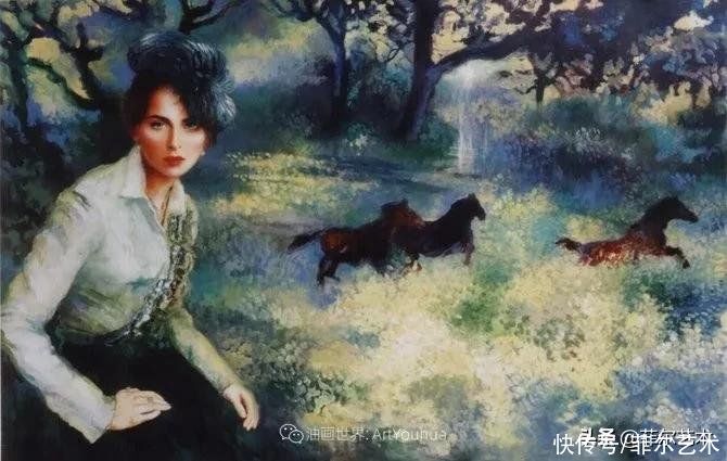 索尼亚|幻想的世界~波兰女画家乔安娜·贾温斯卡油画作品欣赏