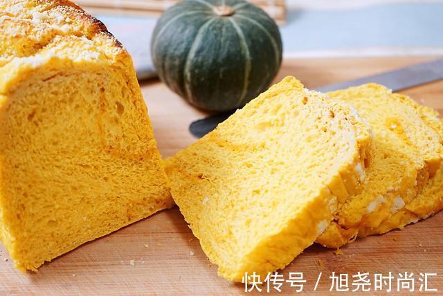 吐司|贝贝南瓜香甜软糯,做成吐司馅料好吃到爆,这食谱已被千人收藏了