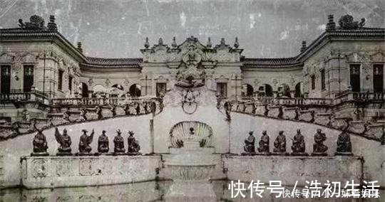 建筑|圆明园有多宏伟?英国拍卖被烧前的照片,被拍卖出百万元天价