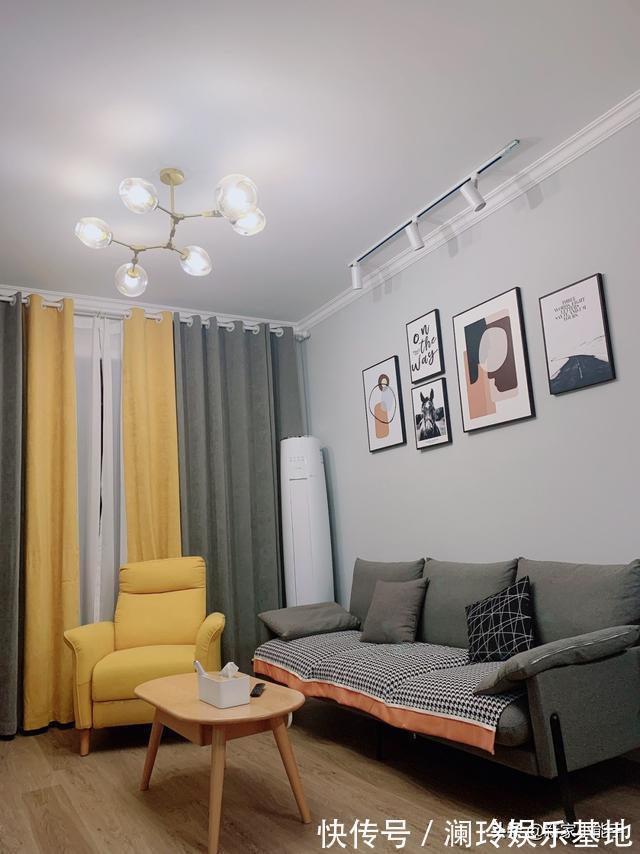 电视墙|小三房终于入住，舍弃吊顶不做电视墙，简单耐看照样高级感十足