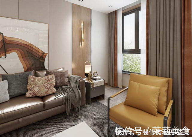 质感|300平四居室将舒适、质感糅合，构成一个现代轻奢的家