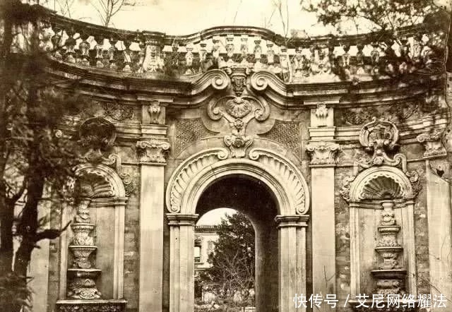 圆明园|大火后的圆明园,那时还没今天这么破败,最后一张珍贵(组图)