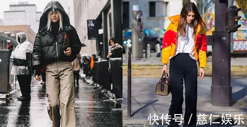 羽绒服 短款羽绒服这样穿搭,时髦显高不臃肿,还特别适合小个子女生