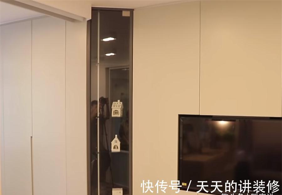 客厅|姑娘独居26㎡小家，一室一厅的蜗居，藏下了太多收纳空间