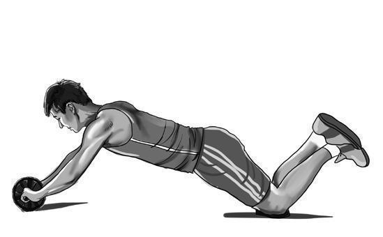 腹肌|一个健腹轮等于半个健身房,提高核心,但想用好是有诀窍的