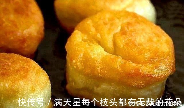 外酥里软的早餐泡泡饼，教你在家做，比包子馒头简单，比油条好吃