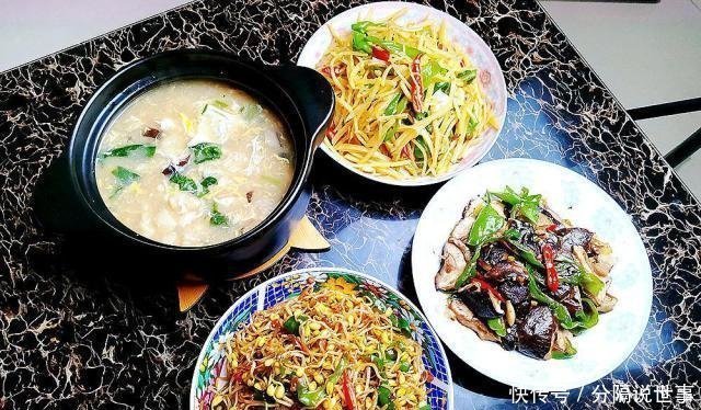 面团|看看我花1小时做的晚餐，成本10元钱，做了4道菜，全家吃得肚子圆