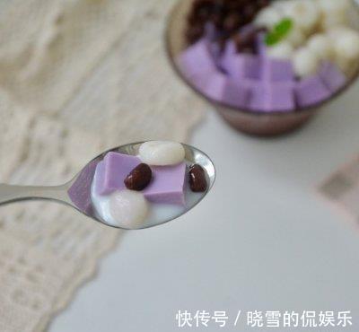 白玉紫薯|好吃下饭的白玉紫薯奶冻,几分钟就学到手