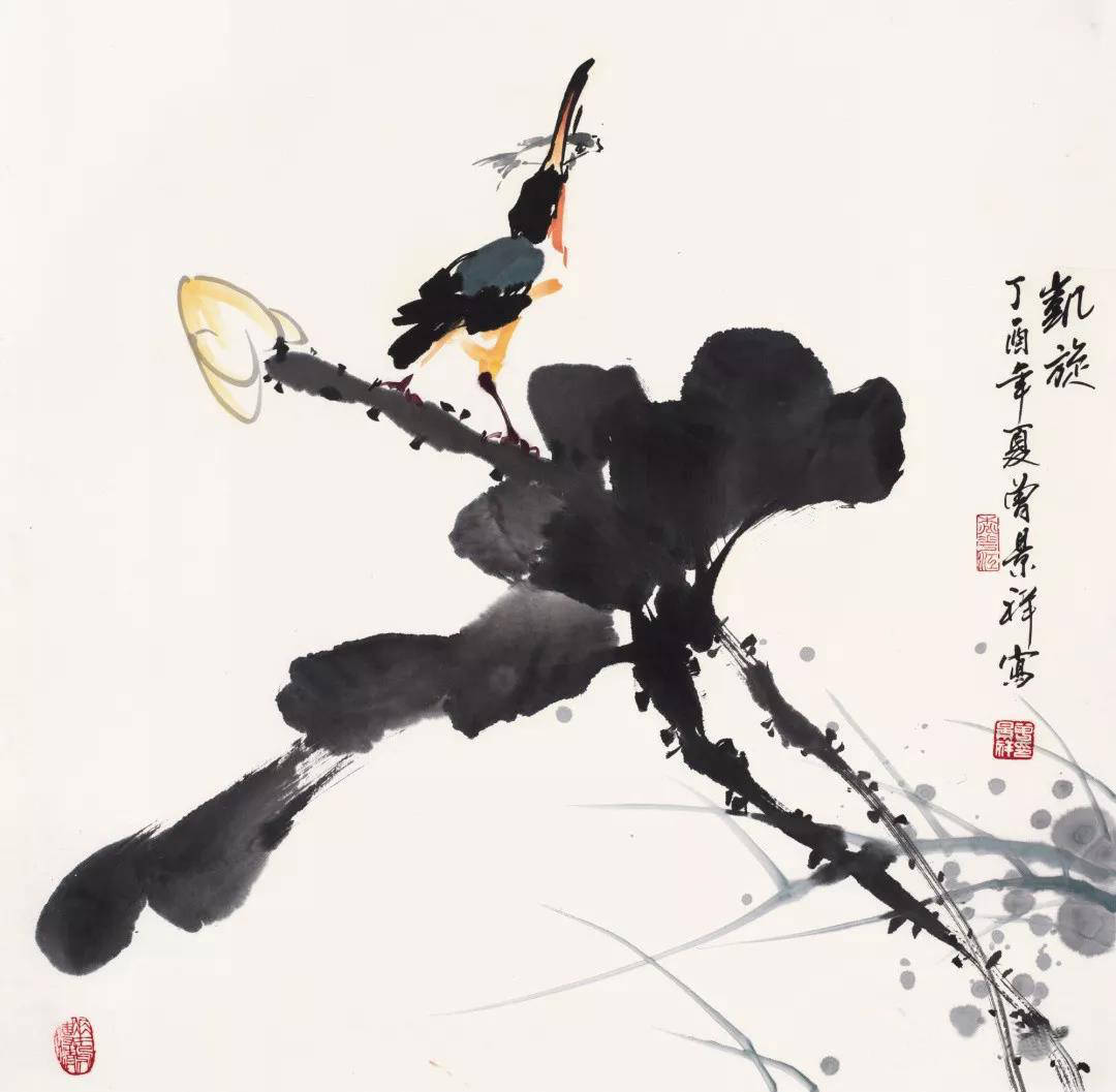 湘潭师范学院!翰墨丹青展风采——画家曾景祥花鸟画作品欣赏