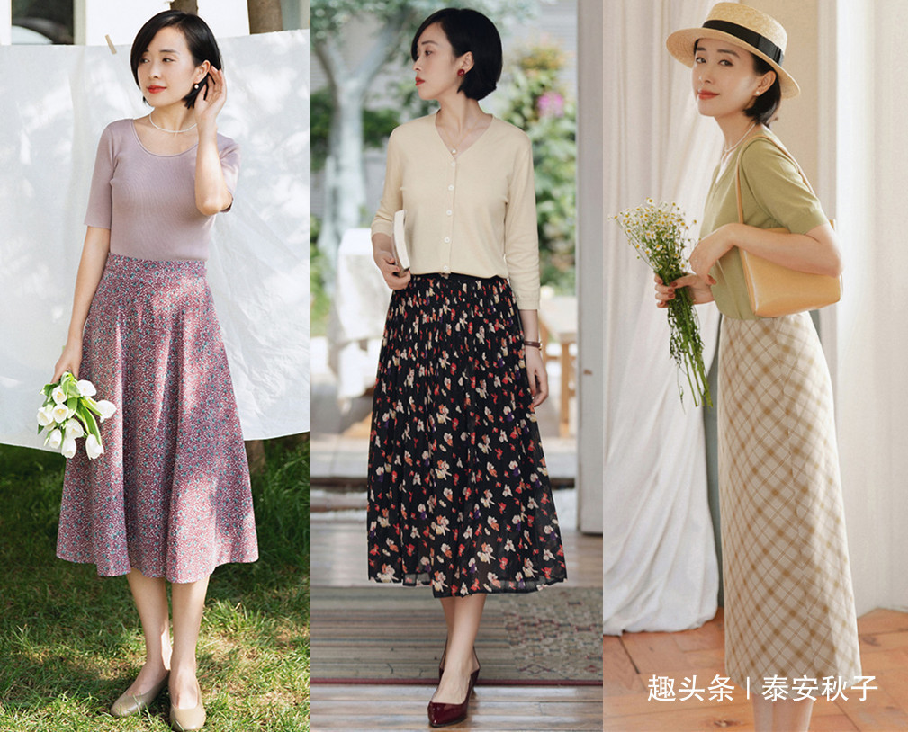 阔腿裤 40岁+的女人简洁的穿搭,会让你更显高级!