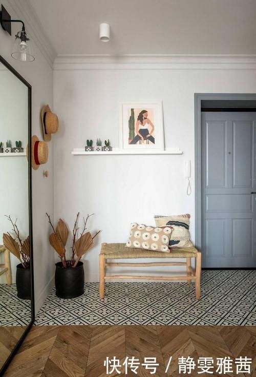 功能区|努力买了一套47㎡,虽小但住着踏实,还有衣帽间空间丝毫不浪费