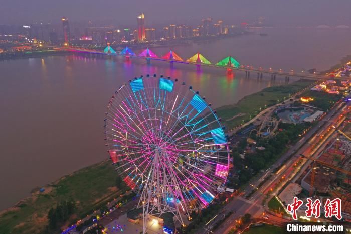 南昌市|初夏时节江西南昌赣江夜景迷人