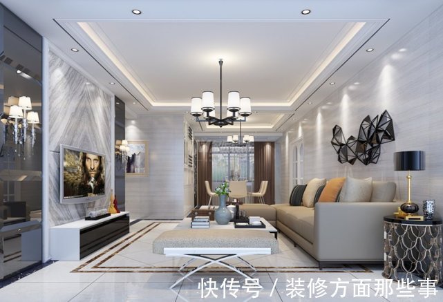 三居室|115平简约风三居室一个追寻法式轻奢，轻盈、舒适、时尚的空间