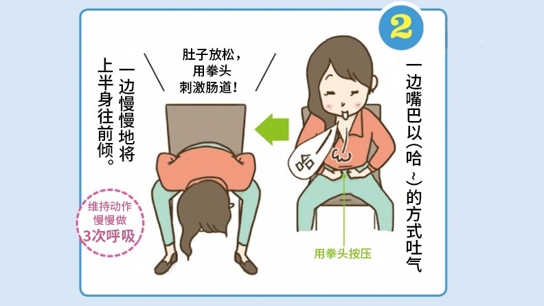 大便|老是便秘、肚子胀不舒服1招拳头压出动作大便顺畅、宿便全排出