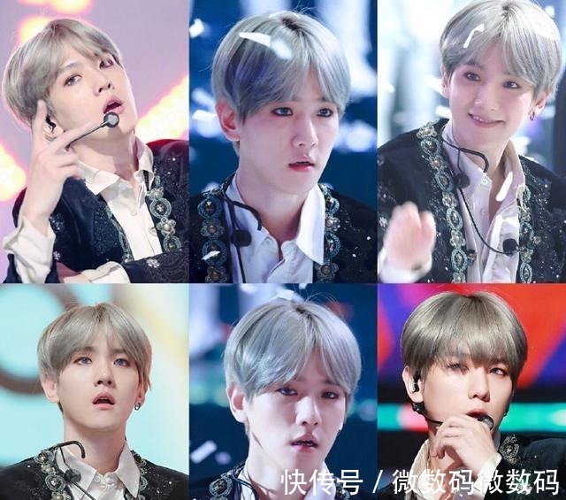 打扮 就是按照洋娃娃来打扮的吧!历数年末大赏伯贤超绝妆容概念!