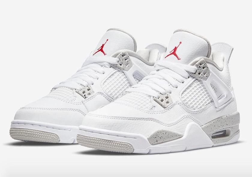 Air Jordan 4“White Oreo”首次曝光！有点“白水泥”的气质？