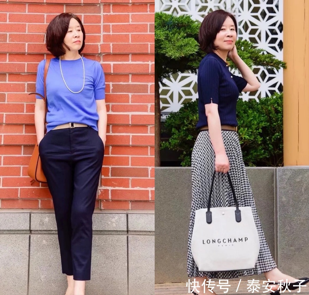 穿搭|这才是50岁女人该有的夏日穿搭:不花哨不扮嫩、自然老去就很美!
