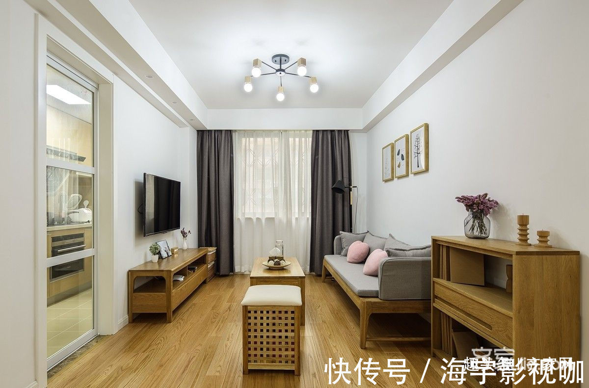自然运动|小户型简约原木风,面积再小,也能满足家的自然魅力!
