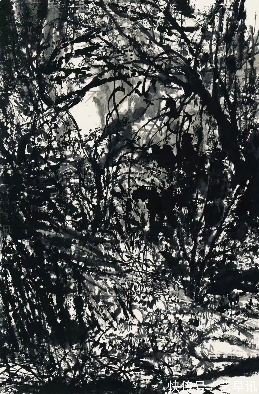 大写意&笔墨恣肆喻清风 | 王浩宇