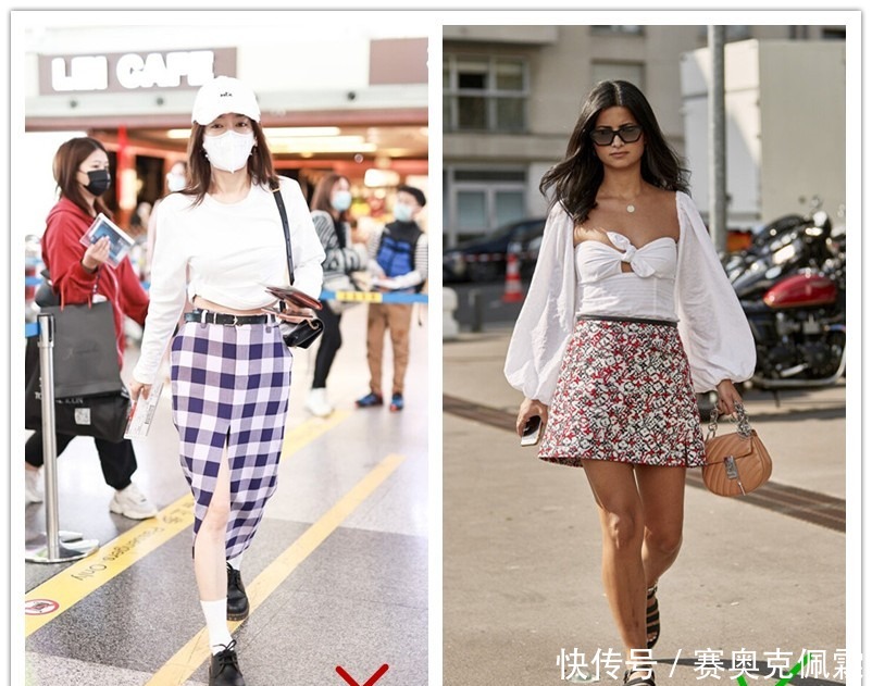 皮裤|泡泡袖显肩宽？那是因为你不会穿，选对款缩肩又遮肉，超级显脸小