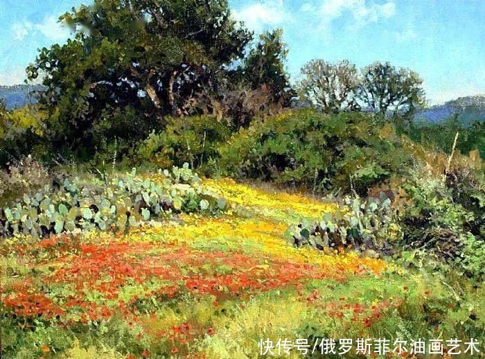  美国著名画家笔下风景油画50幅，美醉了