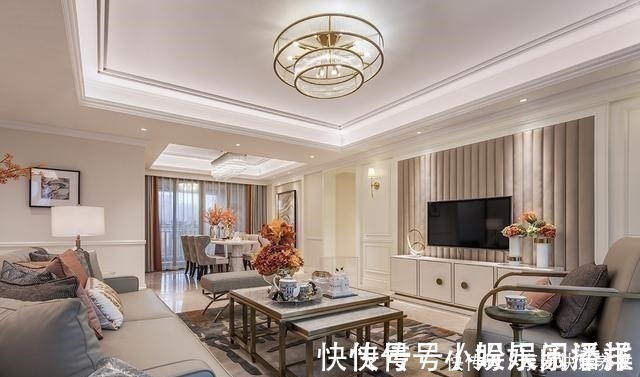 简欧|260㎡简欧大平层,装修效果比别墅还大气,每1㎡都散发着高级!