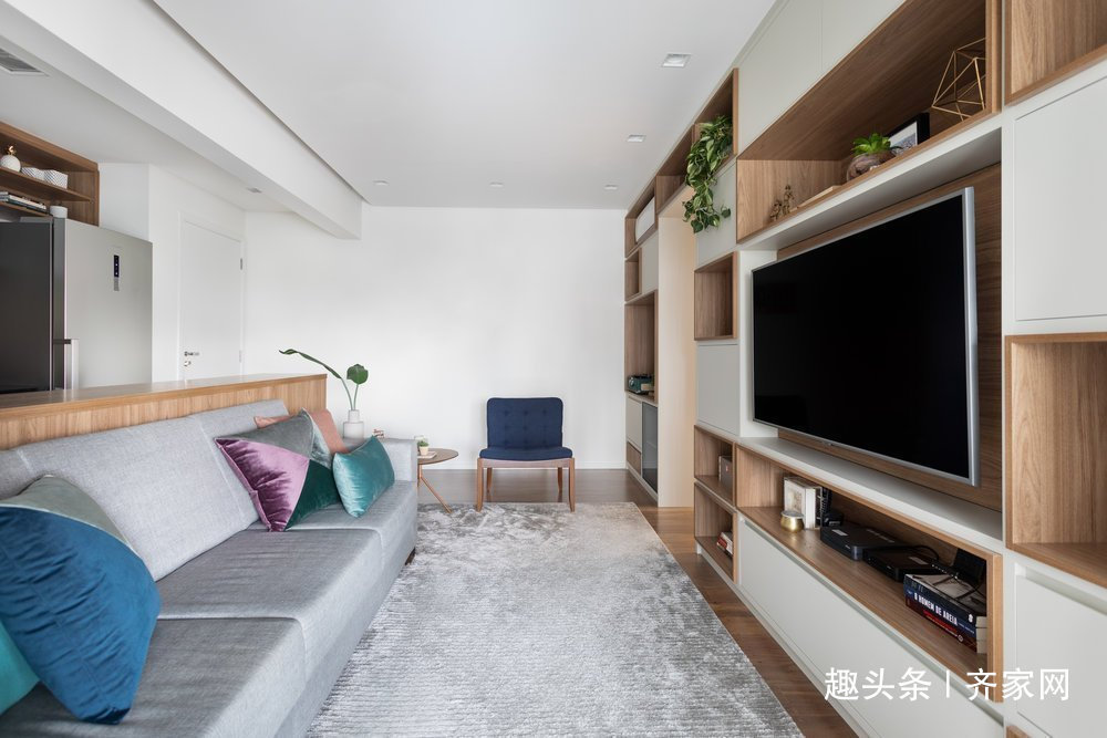 储物空间|80平简约风,经济型小户型,储物空间满足日常收纳!
