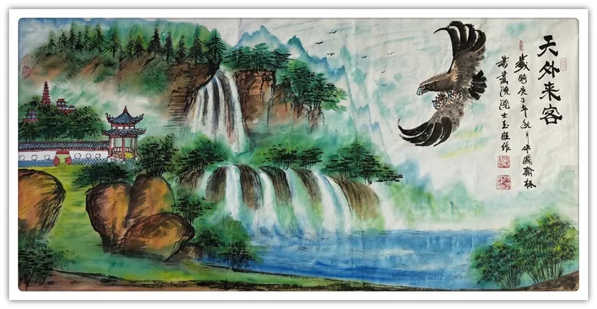 朱小峰@书画名家杨玉旺:「文化强国推广计划」年度风采展