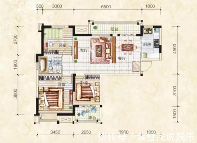 书房|老婆坚持在沙发背后“打矮柜”,挤出小书房!聪明极了,晒晒全屋